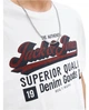 Футболка мужская Jack&Jones 12279535.WHITE XL белая (5715724947979) - изображение 2
