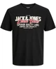 Футболка чоловіча Jack&Jones 12279535.BLACK XL чорна (5715724947962) - зображення 4
