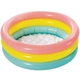 Мини бассейн надувной детский Intex 61х22 см, 33 л, круглый с мягким дном для малышей - изображение 1