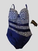 Купальник слитный Fuba 26112209 синий 52 (2XL) грудь 4D бедра 111-115 см - изображение 2