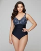 Купальник злитий Z.Five 56928149 чорний 60 (6XL) груди 5E-6F стегна 128-132 см - зображення 1