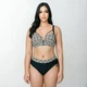 Купальник раздельный Sisianna 26806133 черный 54 (3XL) грудь 4D бедра 116-120 см - изображение 1