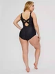 Купальник слитный Fuba 2581184 красный 54 (3XL) грудь 4D-5E бедра 116-120 см - изображение 5