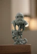Чайная фигурка Бодхидхарма из зеленого песчаника, аксессуар Чашень для заваривания чая - изображение 3