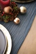 Марлевая дорожка для сервировки стола VTILENE, Dark dusty blue, 60 см, 1 м - изображение 3