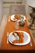 Раннер из натуральной марли 100% хлопок VTILENE, Burnt orange, 60 см, 1 м - изображение 4