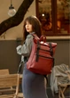 Женский рюкзак рол Sambag Roll Top Zard бордо 41 x 30 x 16 см (24238005) - изображение 3