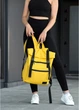 Женский рюкзак рол Sambag Roll Top Zard желтый 41 x 30 x 16 см (24238028) - изображение 2