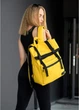 Женский рюкзак рол Sambag Roll Top Zard желтый 41 x 30 x 16 см (24238028) - изображение 4
