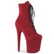 Черевики-стріпи трійки Pleaser FLAM1020FS/RFS/M для pole dance 39 Червоні - зображення 1