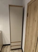Пенал / Шкаф с полками Лаундж / Lounge REG1D2S БРВ 1-дверный с 2 ящиками Кашемир/дуб сонома - изображение 2