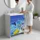 Пластикова тумба TheMix Fish із фотодруком 50 см - изображение 9