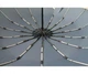 Жіноча автоматична парасоля Три слона з посиленими 16 спицями темно-бірюзова - зображення 2