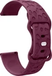Силіконовий Ремінець Vorax для Haylou RS4 Plus (LS11) Wine (44492-42) - зображення 2