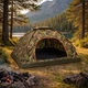 Автораскладная туристическая палатка двухместная Yibo Huwai Tent 200 х 150 х 110 см (2016 T) Камуфляж - изображение 2