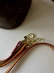 Косметичка в стиле Louis Vuitton канва 24х19х14 коричневая 45566 - изображение 4