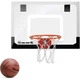 Баскетбольний міні-щит SKLZ Pro Mini Hoop XL з кільцем, м'ячем і сіткою - 58х40 см - изображение 1