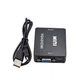 Конвертер VGA HDMI видео аудио 1080p Черный адаптер (VGA HDMI) - изображение 4