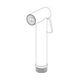Гигиенический душ скрытого монтажа Paffoni new Bidet Kit с запорным смесителем chrome ZDUP128CR - изображение 5