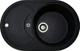 Кухонна мийка Adamant Shell 770x495x200 антрацит 253223 - зображення 1