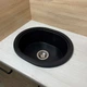 Кухонная мойка Adamant Circum 500x425x180 чёрный 622223 - изображение 3