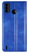 Чохол-книжка Premium Leather Case NEW Tecno Spark 6 GO, Синій - изображение 2