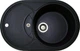 Кухонная мойка Adamant Shell 770x495x200 чёрный металлик 252223 - изображение 1