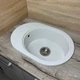 Кухонная мойка Adamant Ovale 610x420x180 белый 637223 - изображение 3