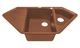 Кухонна мийка Adamant Spirit 1000x500x225 terra-cotta 362223 - зображення 2