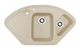 Кухонна мийка Adamant Consensus 1045x575x190 Бежевий ivory 275223 - зображення 1