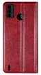 Чохол-книжка Premium Leather Case NEW Tecno Spark 6 GO, Червоний - изображение 2