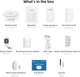 Беспроводная охранная система AGSHOME Home Alarm Kit DP-W2, система защиты для дома, система обнаружения проникновения в помещение, сигнализация в дом - изображение 5