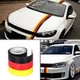 Полоса на авто ARB 3D TUNING STUDIO Флаг Германии 1350х150х0.150мм=1штука - изображение 1