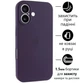 Чохол Silicone Premium case з захистом камери для iPhone 17 Full Camera Protective elderberry 6054 - изображение 1