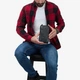 Кошелек мужской классический кожаный Hill Burry 3628/WHB Черный - изображение 2