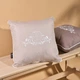 Подушка IDEIA "ROYAL" 45х45 см з вишивкою (декоративна) Світло-сірий 000042193 - зображення 2