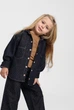 Джинсова куртка Escabel Kids 134 см Синій (2125000898506) - зображення 5