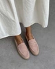 Лоферы, натуральная замша Itts Женские Розовый 38 (24,5 см) (9309 pink) - изображение 1