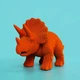 3D Пазл Конструктор Картонный Cartonic Трицератопс Динозавр (Triceratops Collectible) 105 деталей - изображение 5
