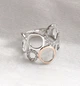 Серебряное кольцо с золотой накладкой и фианитами Праздник 925 Gold 18 размер - изображение 7