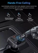 FM-трансмітер Baseus S-09 Pro Series Car FM Transmitter Cluster Black (C10762200113-00) - изображение 8