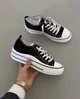 Універсальні кеди в стилі Vans Lilin Жіночі Чорно-білий 41 (26,5 см) (G610 black-white) - зображення 5