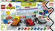 Zestaw klocków LEGO DUPLO Bolidy i kierowcy F1 70 elementów (10445) - obraz 1