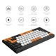 Клавиатура OfficePro SK955B Wireless/Bluetooth Black (SK955B) - изображение 4