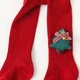 Колготки детские однотонные Christmas Time 0-6м, 56-68см, Красный (13015) - изображение 2