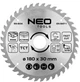 Диск побідитовий Neo Tools для пилки 180 x 30 мм (5906692004119) - зображення 1