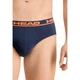 Трусы (брифы) Head BOXER BRIEF 2P темно-сине-оранжевые (2 штуки) XL 100001753-003 - изображение 5