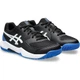 Кросівки тенісні дитячі Asics GEL-DEDICATE 8 чорно-синьо-білі 32.5 1044A077-002 - зображення 2