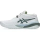 Кроссовки теннисные женские Asics GEL-RESOLUTION X бело-мятно-темно-зеленые 40 1042A279-102 - изображение 4
