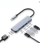 Док-станция Type-c - USB HDMI 4K Type-c PowerDelivery Lemorele 5 в 1 - изображение 5